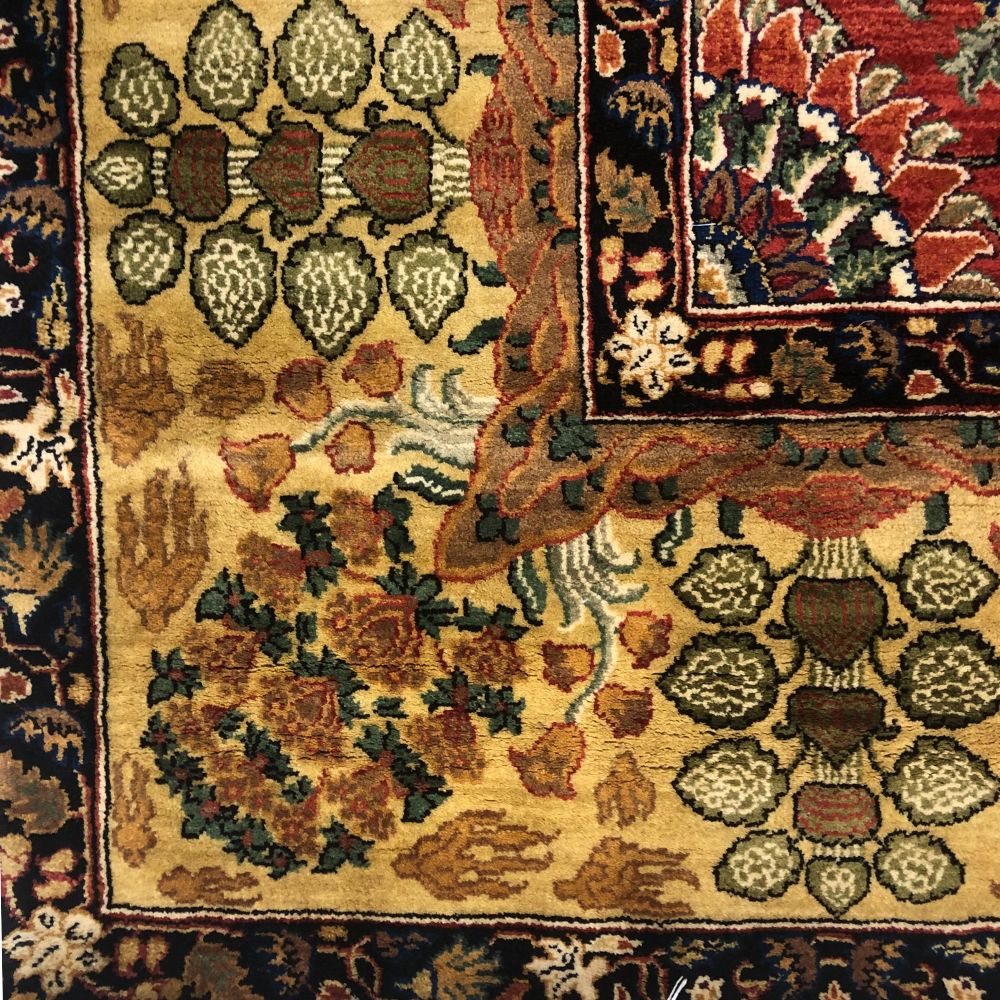 Indian Rug - Oushak 8' x 10'2 | Vintage Rugs