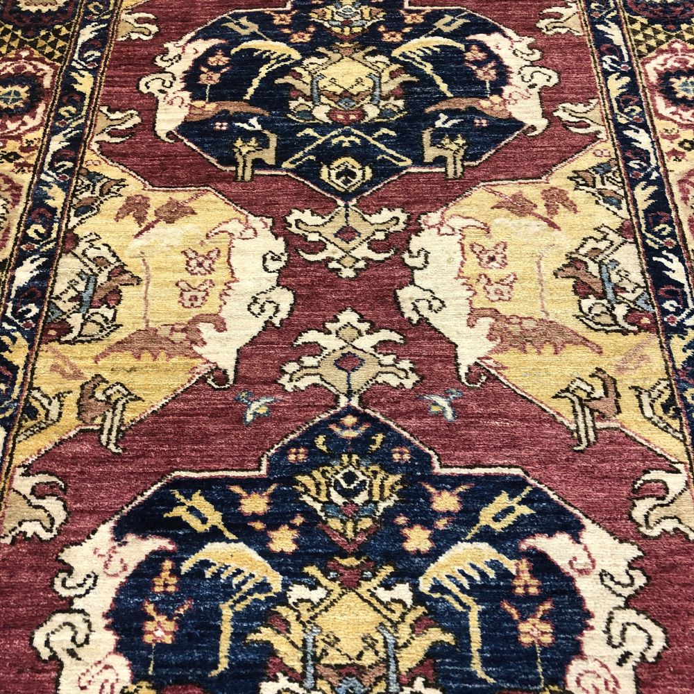 Afghan Rug - Kazak - Field - Runner Rugs