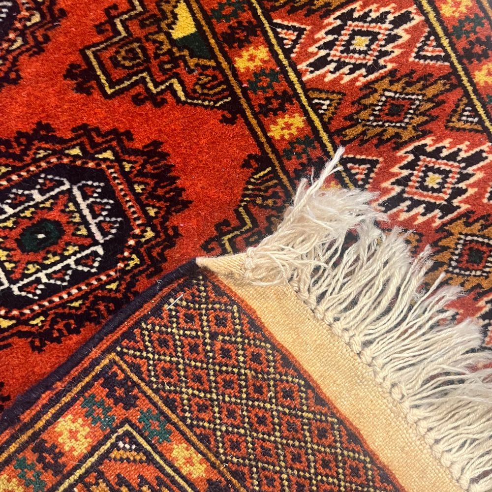 Afghan Rug - Turkmen Bokhara 2' x 5'1" | Rug Runner
