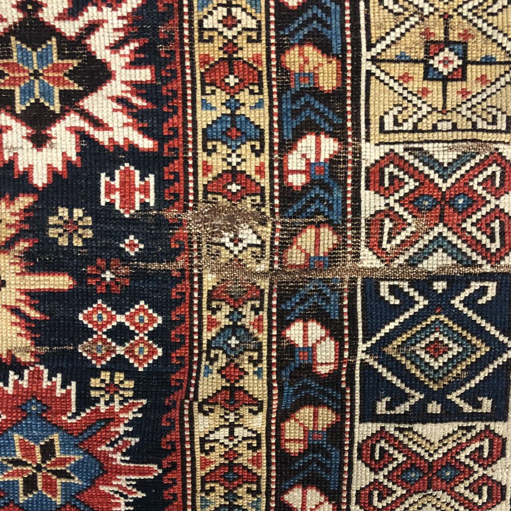 Caucasian Rug - Shirvan 3'9" x 4'6" - Antique Rugs - Handmade Rugs - Oriental Rug Exchange