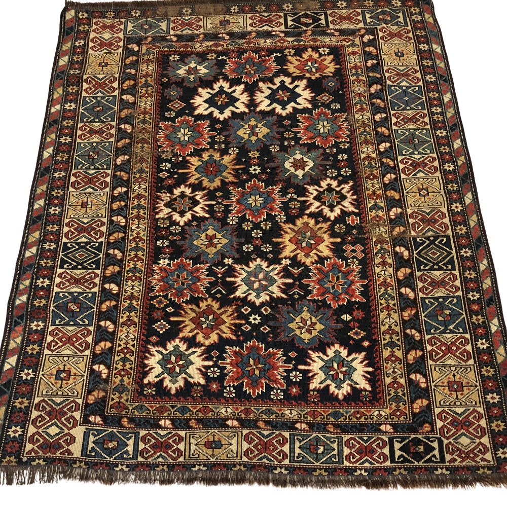 Caucasian Rug - Shirvan 3'9" x 4'6" - Antique Rugs - Handmade Rugs - Oriental Rug Exchange