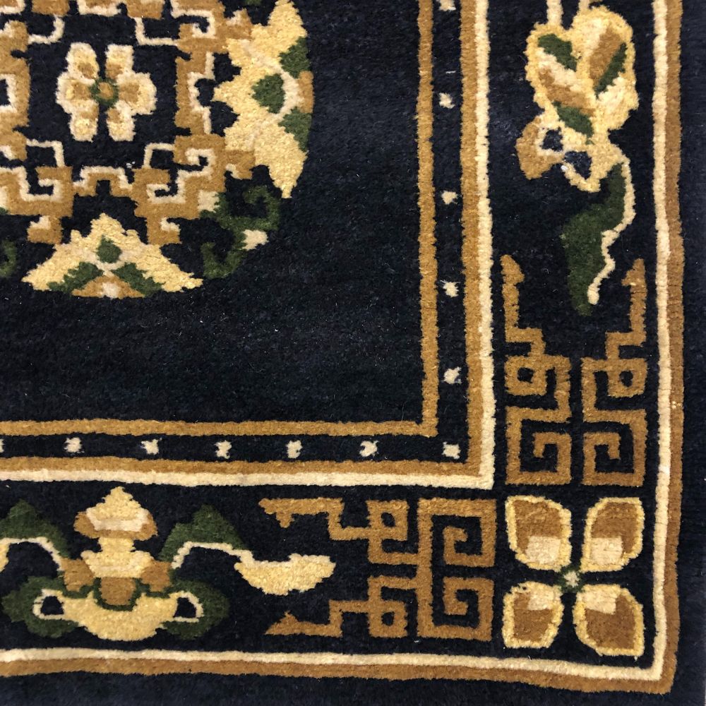 Tibetan Rug - 3'5" x 5'6" -Handmade Rugs - Vintage Rugs - Oriental Rug Exchange