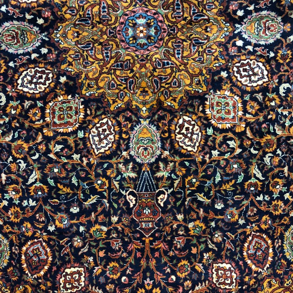 Indian Rug - Ardebil 5'x 8'10" - Vintage Rugs - Oriental Rug Exchange - Rug Store Toronto