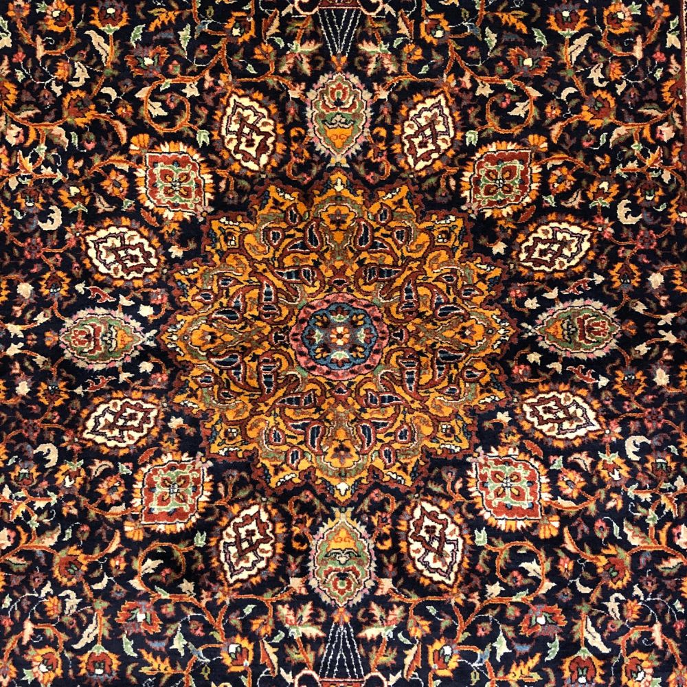 Indian Rug - Ardebil 5'x 8'10" - Vintage Rugs - Oriental Rug Exchange - Rug Store Toronto