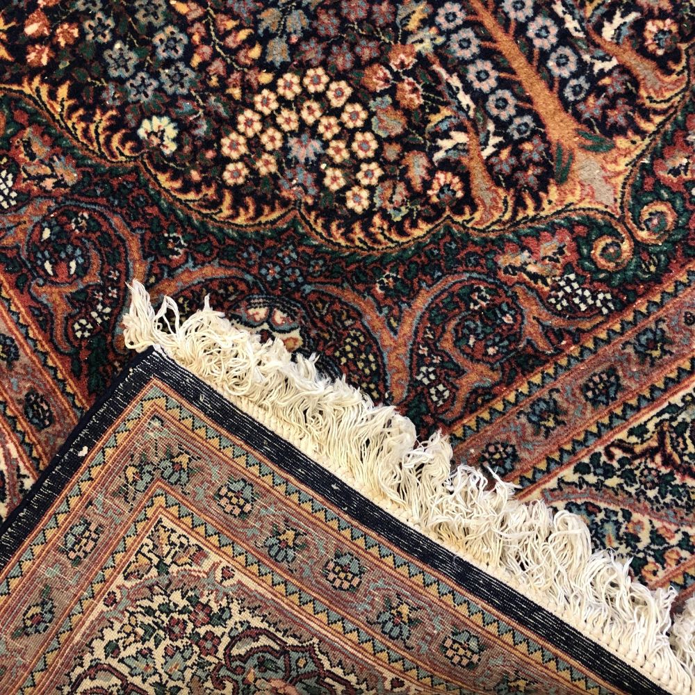 Indian Rug - Kashmir 4'7" x 7'2" - Vintage Rugs - Handmade Rugs - Oriental Rug Exchange