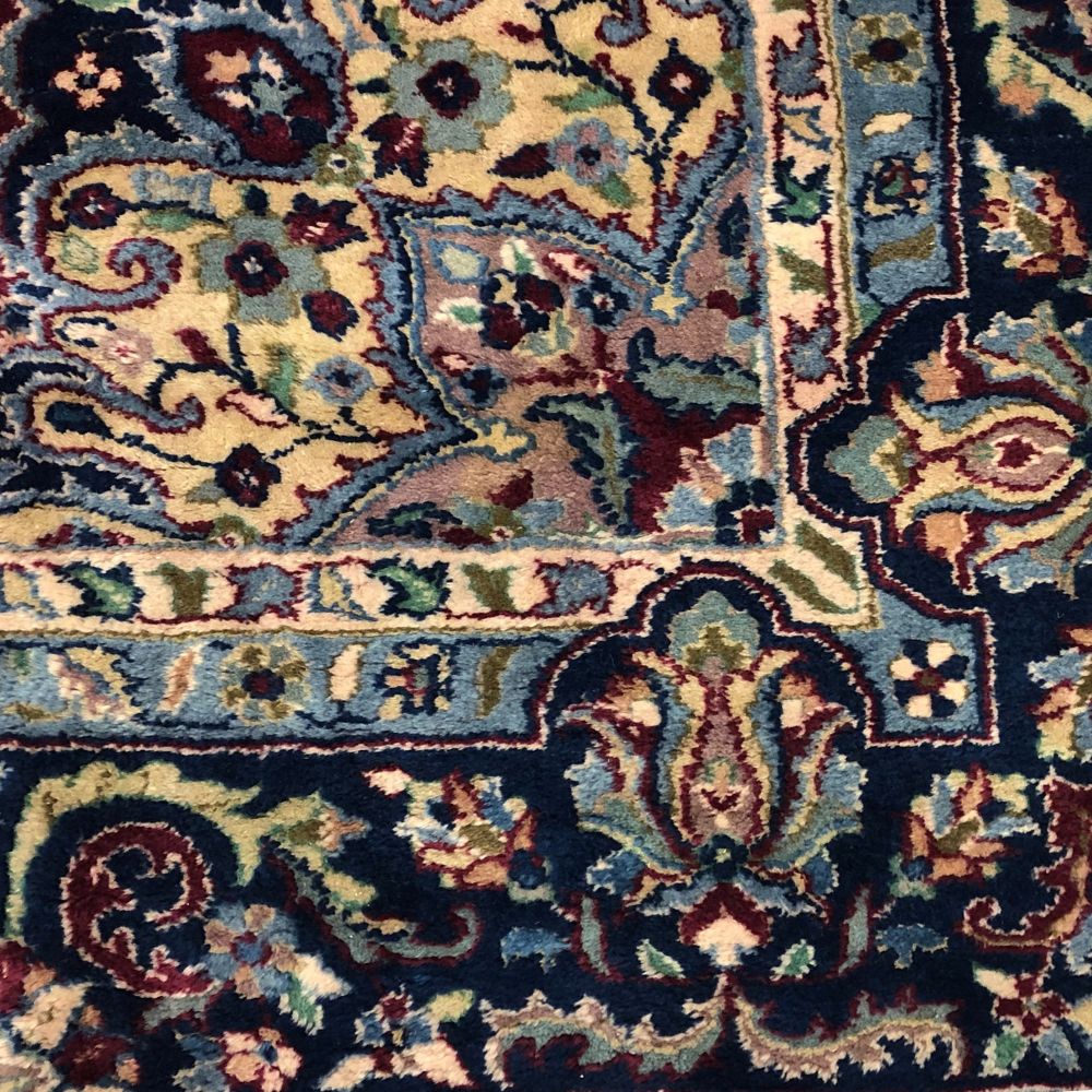 Indian Rug - Sarouk 8'11" x 14'9" - Handmade Rugs -Antique Rugs - Oriental Rug Exchange