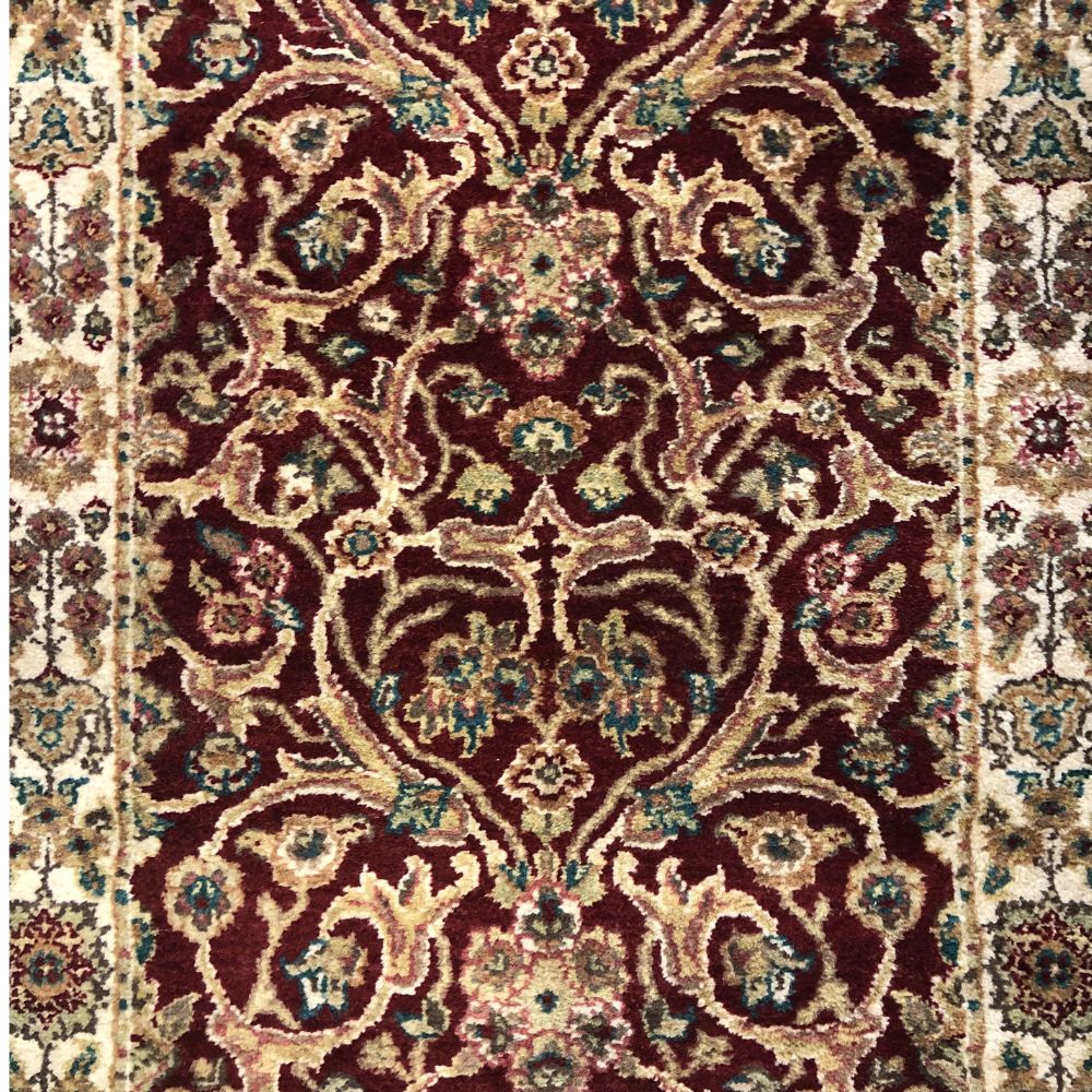 Indian Rugs - Sarouk - Rug Runner - 2'5" x 9'9" - Handmade Rugs - Oriental Rug Exchange