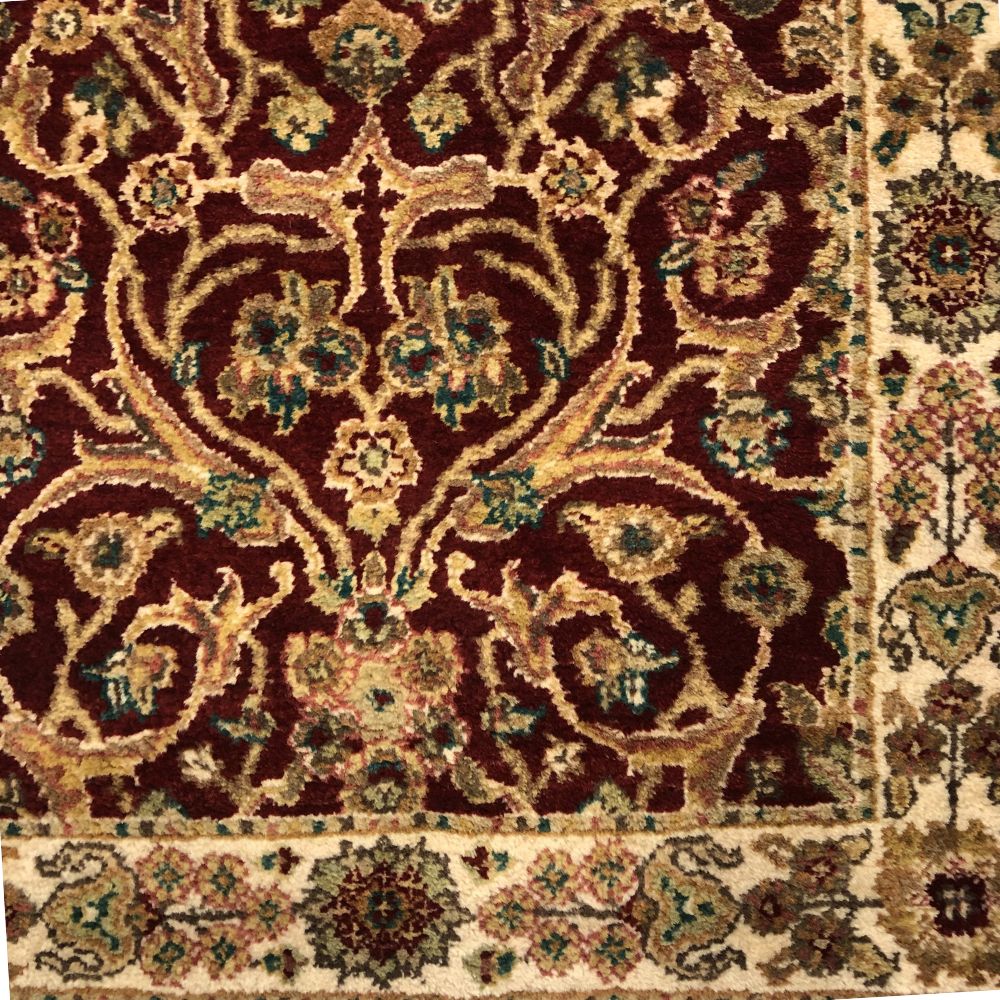 Indian Rugs - Sarouk - Rug Runner - 2'5" x 9'9" - Handmade Rugs - Oriental Rug Exchange