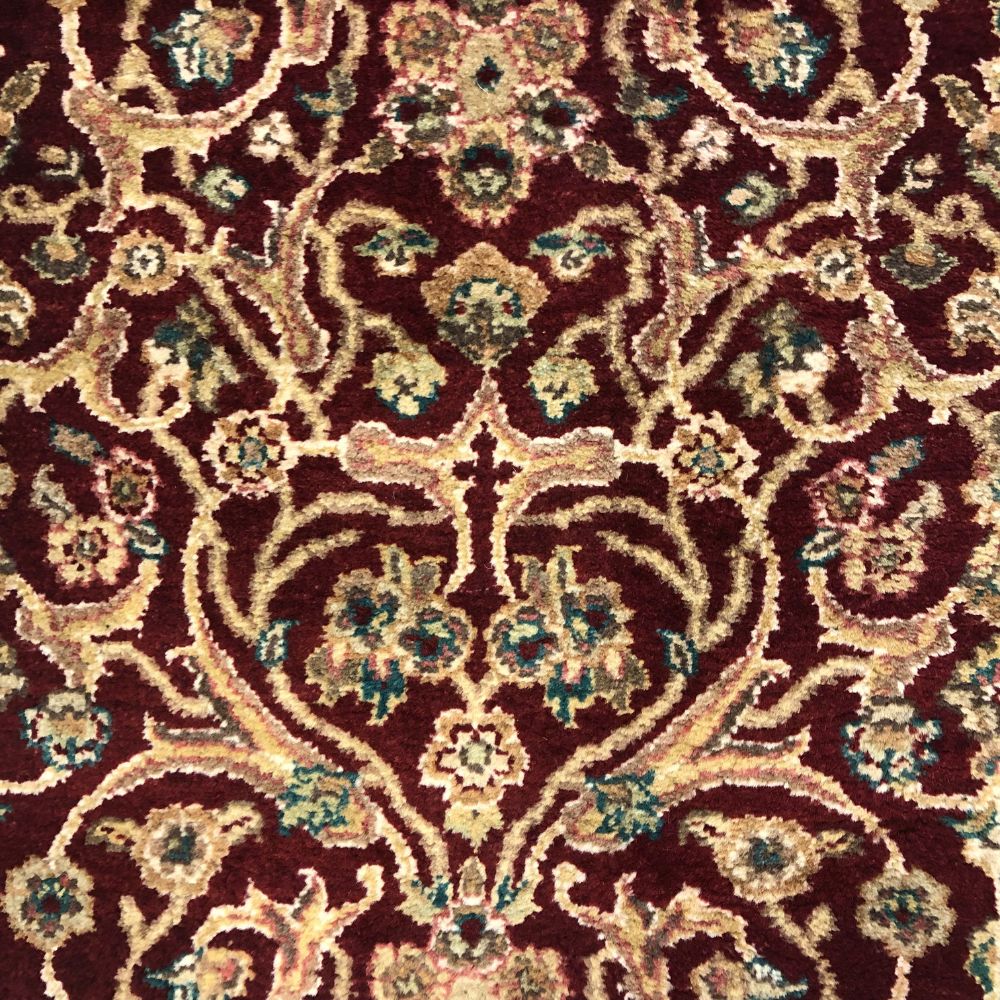 Indian Rugs - Sarouk - Rug Runner - 2'5" x 9'9" - Handmade Rugs - Oriental Rug Exchange