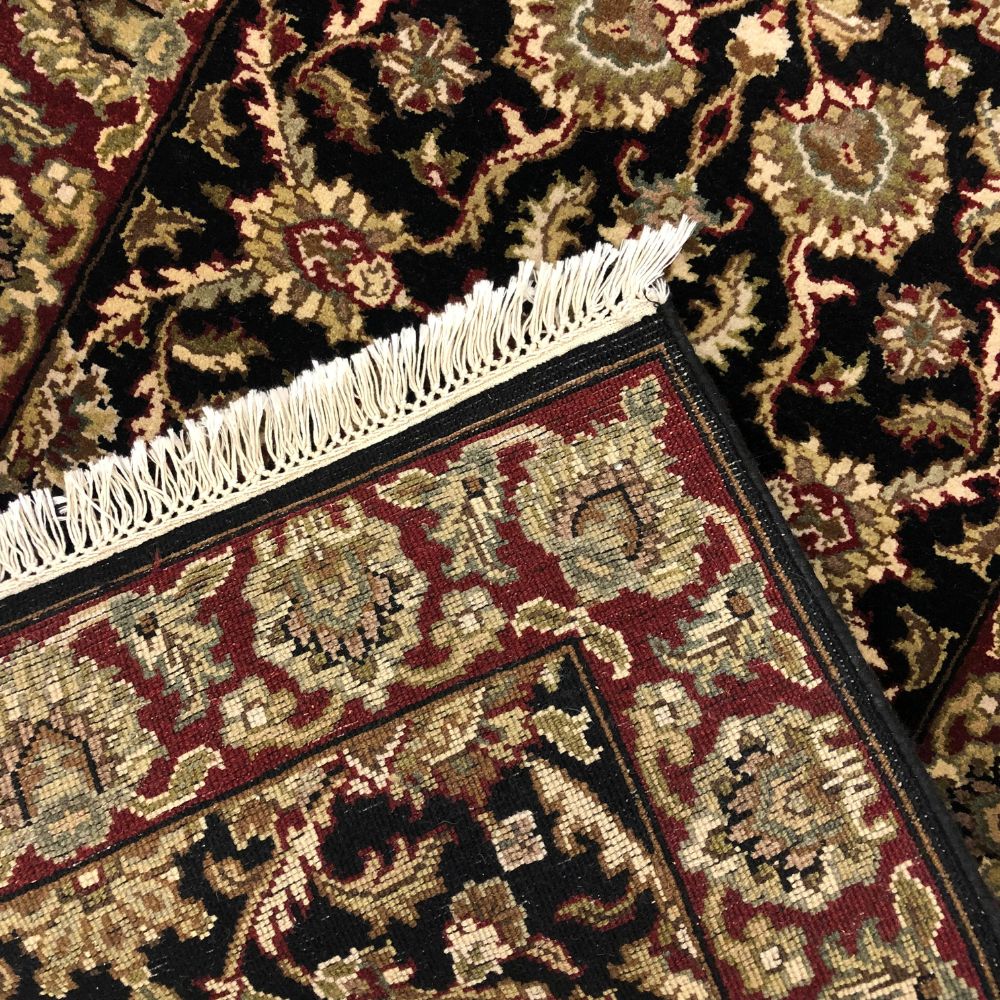 Indian Rug - Sarouk - Rug Runner  2'9"x10'7" - Handmade Rugs - Oriental Rug Exchange