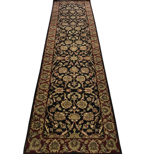 Indian Rug - Sarouk - Rug Runner  2'9"x10'7"