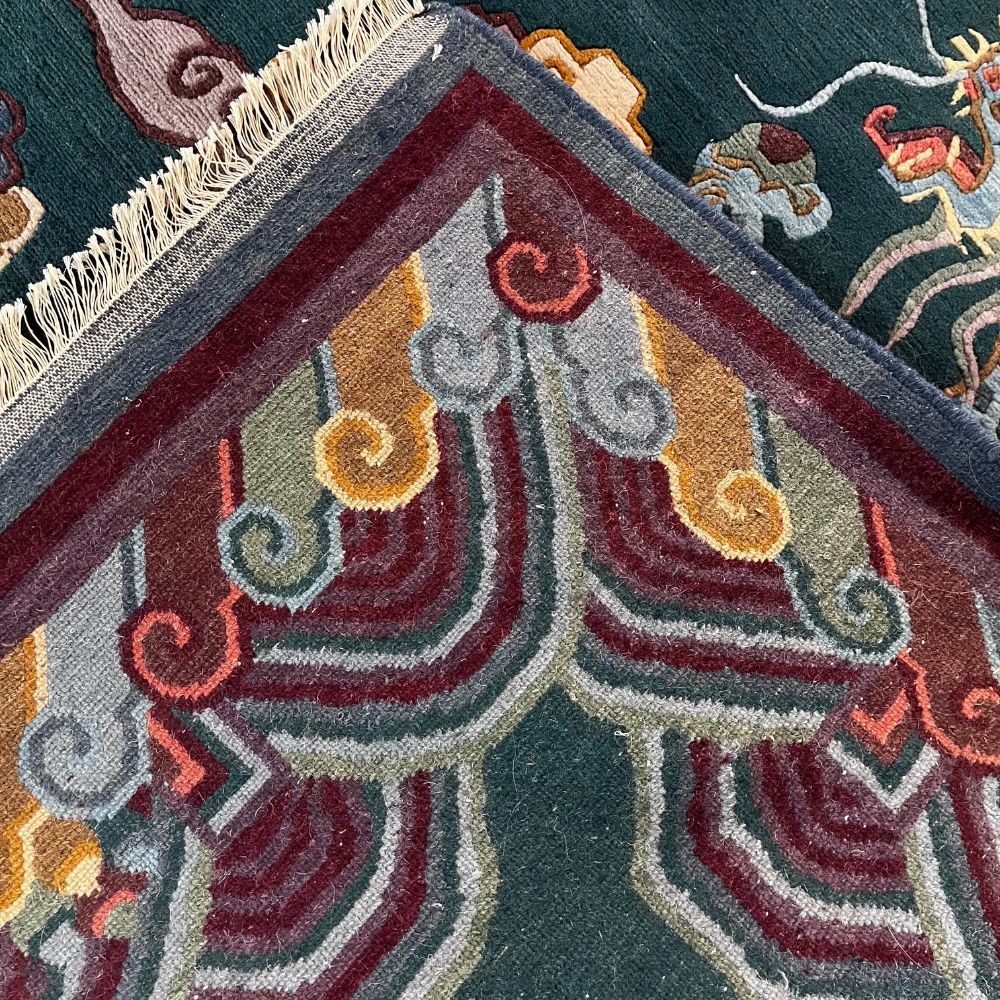 Nepalese Dragon Rug - 5'8" x 9'3"