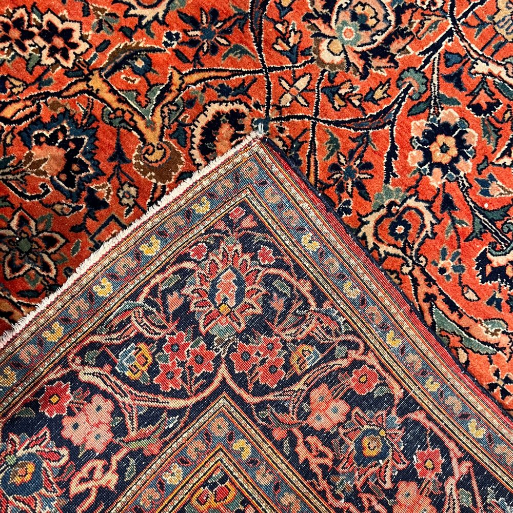 Persian Rug - Kashan 4'4" x 6'5" | Antique Rug