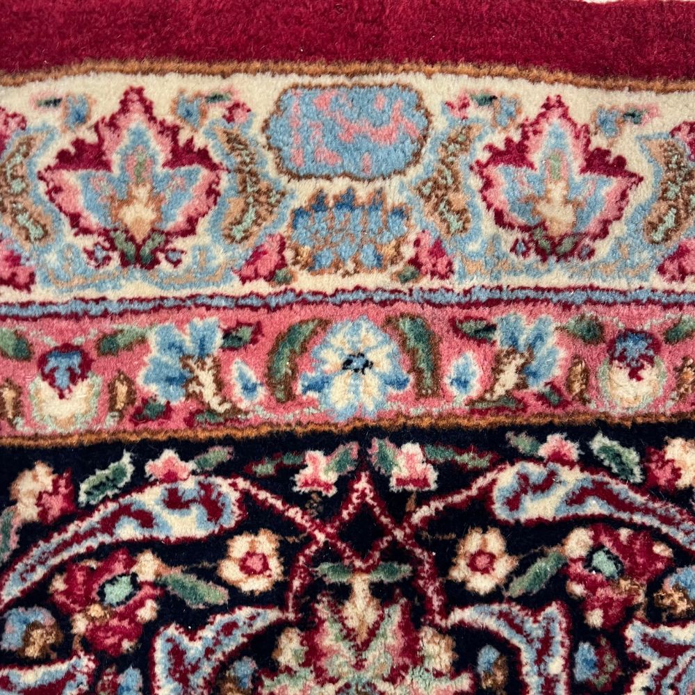 Kerman Persian Rug from the 1970s-Signature