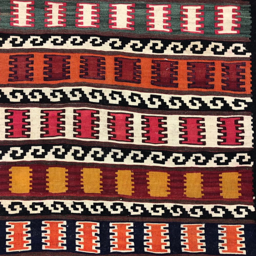 Persian Rugs - Afshar Kilim 4'11" x 9'5" - Kilim Rugs - Antique Rugs - Handmade Rugs - Oriental Rug Exchange