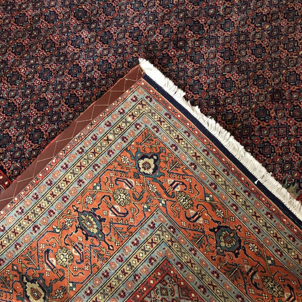 Persian Rug Ardebil Mahi 9'11" x 12'11" Vintage Rugs