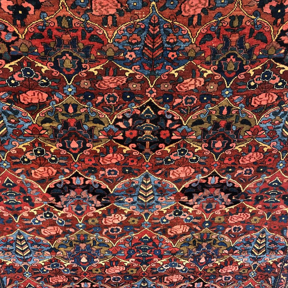 Persian Rugs - Bahktiar 7' x-9'9" -Antique Rugs - Handmade Rugs - Persian Rugs from Iran - Oriental Rug Exchange-