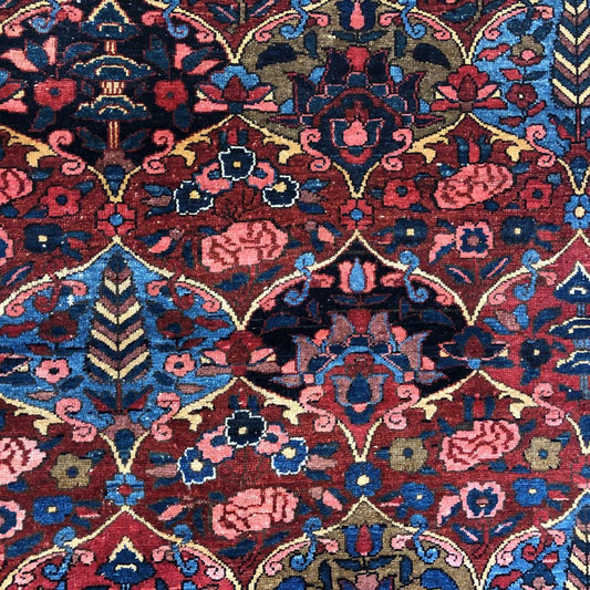 Persian Rugs - Bahktiar 7' x-9'9" -Antique Rugs - Handmade Rugs - Persian Rugs from Iran - Oriental Rug Exchange-