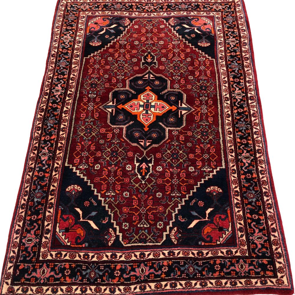 Persian Rugs - Bidjar Persian Rugs - 4' x 7' - Vintage Rugs - Handmade Rugs - Persian Rug Carpet - Oriental Rug Exchange