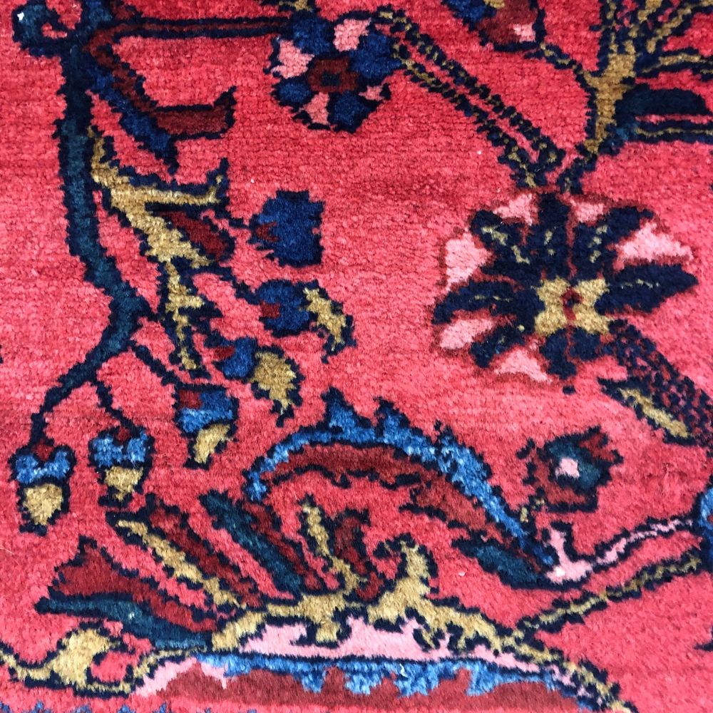 Persian Rugs - Hamadan 3'6" x 4'9" -  Antique Rugs - Oriental Rug Exchange - Field