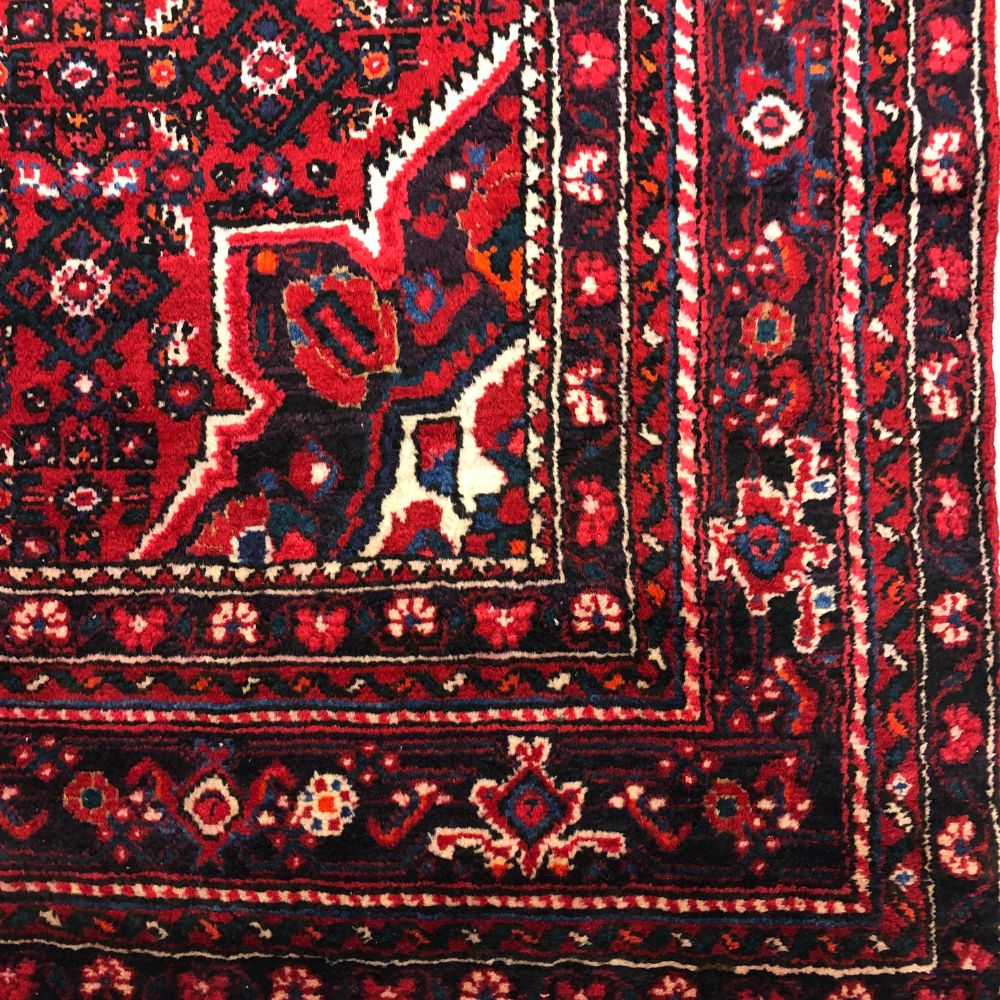Persian Rug - Hamadan 4"11" x 5'10" - Handmade Rugs - Vintage Rugs - Oriental Rug Exchange