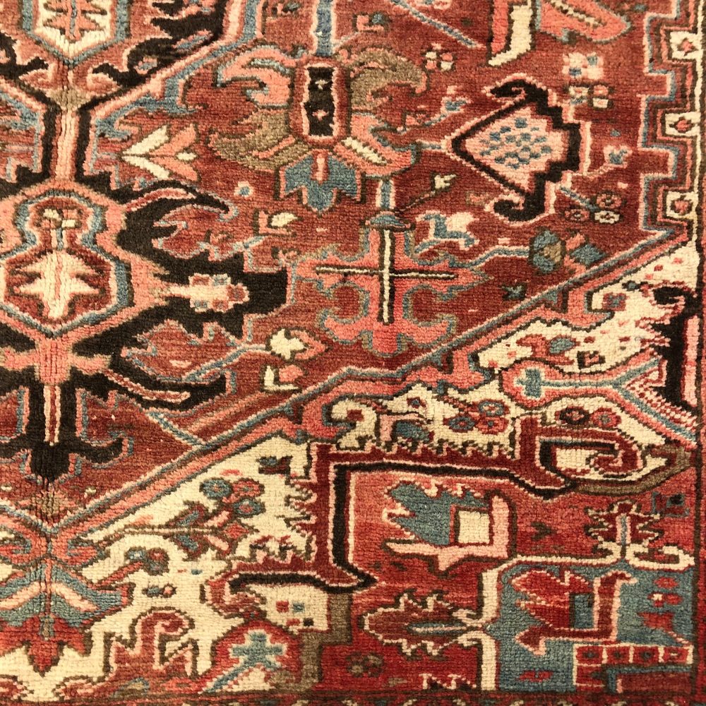 Persian Rug - Heriz 6'8" x 10'1" - Vintage Rugs - Handmade Rugs - Oriental Rug Exchange