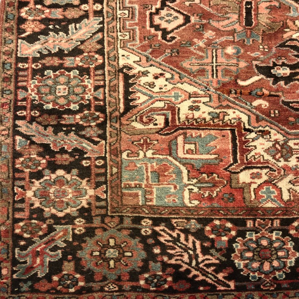 Persian Rug - Heriz 6'8" x 10'1" - Vintage Rugs - Handmade Rugs - Oriental Rug Exchange