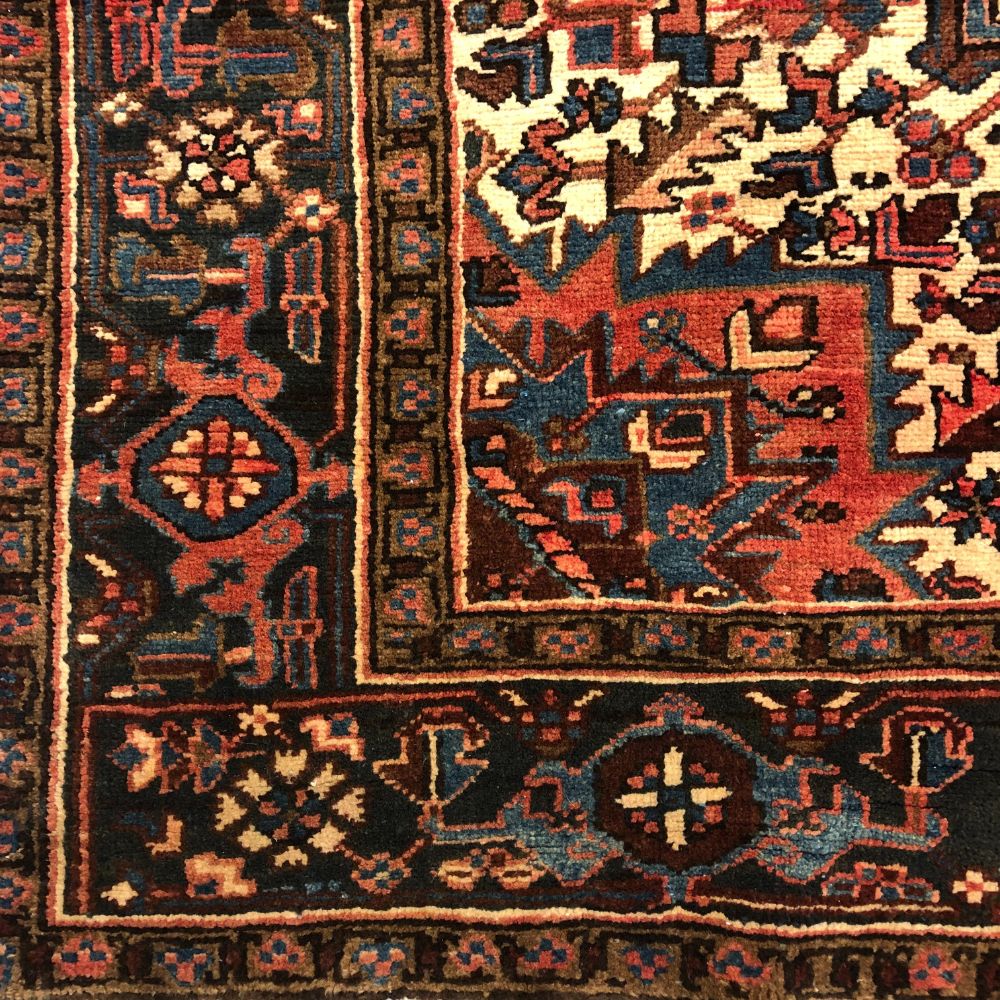 Persian Rug - Heriz 7' x 10' - Handmade Rugs - Vintage Rugs - Oriental Rug Exchange