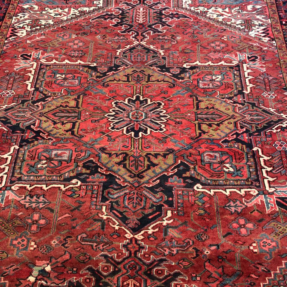 Persian Rugs - Heriz 8'3" x 11' - Vintage Rugs - Handmade Rugs - Iranian Persian Rugs - Persian Rugs from Iran - Oriental Rug Exchange