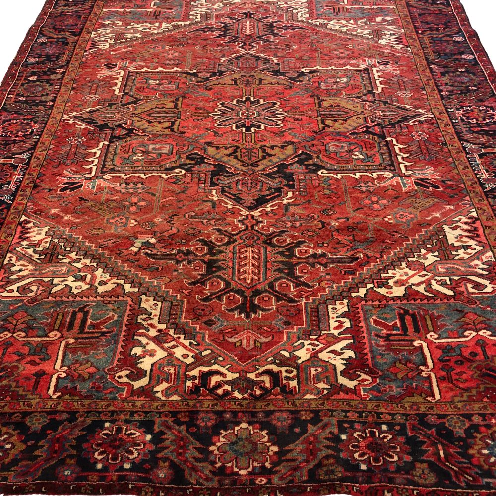 Persian Rugs - Heriz 8'3" x 11' - Vintage Rugs - Handmade Rugs - Iranian Persian Rugs - Persian Rugs from Iran - Oriental Rug Exchange