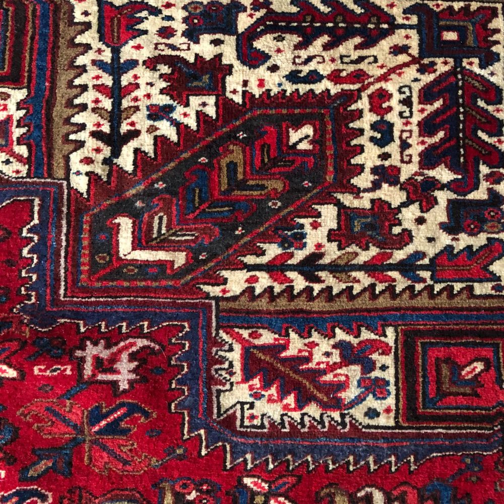 Persian Rug - Heriz 8'4" x 10'7" Vintage Rugs-Oriental Rug Exchange