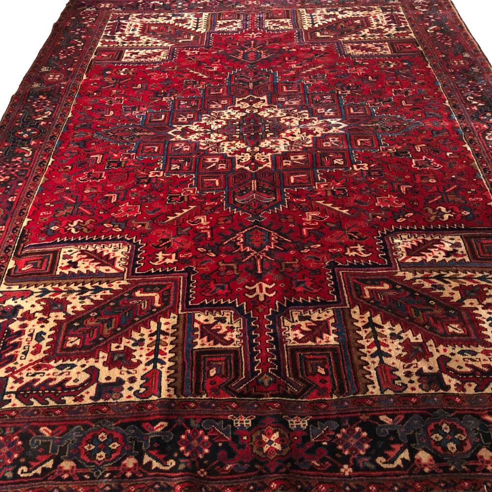 Persian Rug - Heriz 8'4" x 10'7" Vintage Rugs-Oriental Rug Exchange