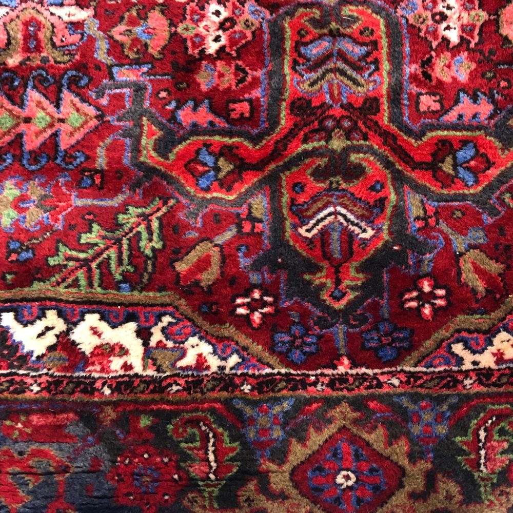 Persian Rugs - Heriz 8'x-11'4" - Vintage Rugs - Handmade Rugs - Iranian Rugs - Oriental Rug Exchange