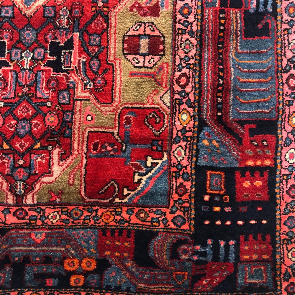 Persian Rugs - Koyali 4'1" x 10" - Persian Rugs from Iran - rug runner - Oriental Rug Exchange