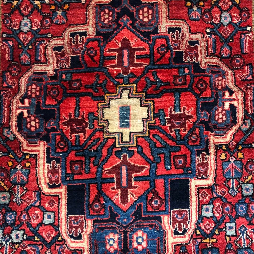 Persian Rugs - Koyali - Rug Runner - 4'6" x 10'1"-Handmade Rugs-Vintage Rugs-Oriental Rug Exchange