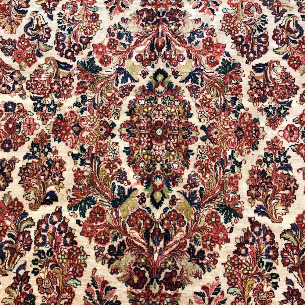 Persian Rug - Sarouk 10'11" x 12'3" - Antique Rugs - Handmade Rugs - Oriental Rug Exchange