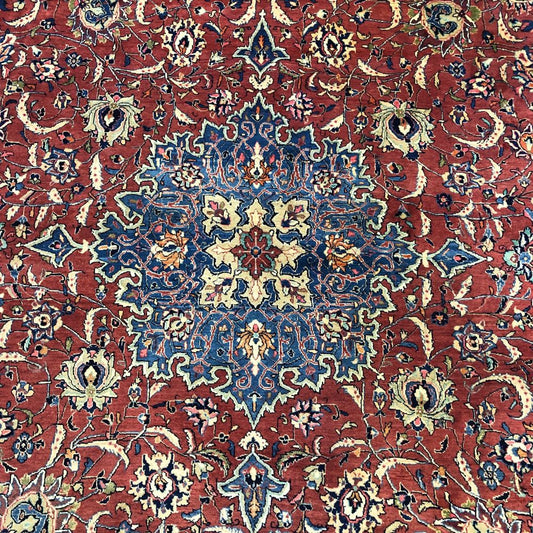 Persian Rugs - Sarouk Rug - 10' x 14' - Vintage Rugs - Handmade Rugs - Persian Rugs from Iran - Iranian Rugs - Oriental Rug Exchange