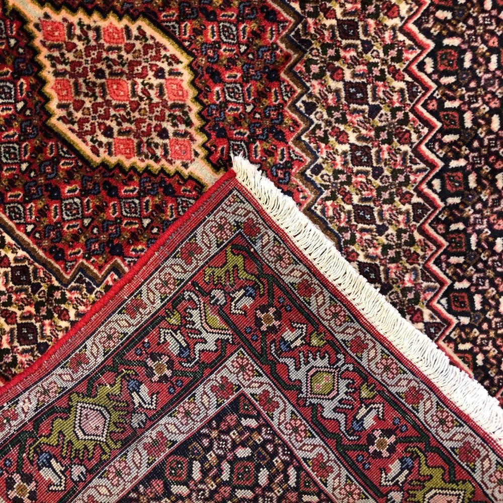 Persian Rugs - Senneh 3'10" x 5'1" - Vintage Rugs -Handmade Rugs - Oriental Rug Exchange