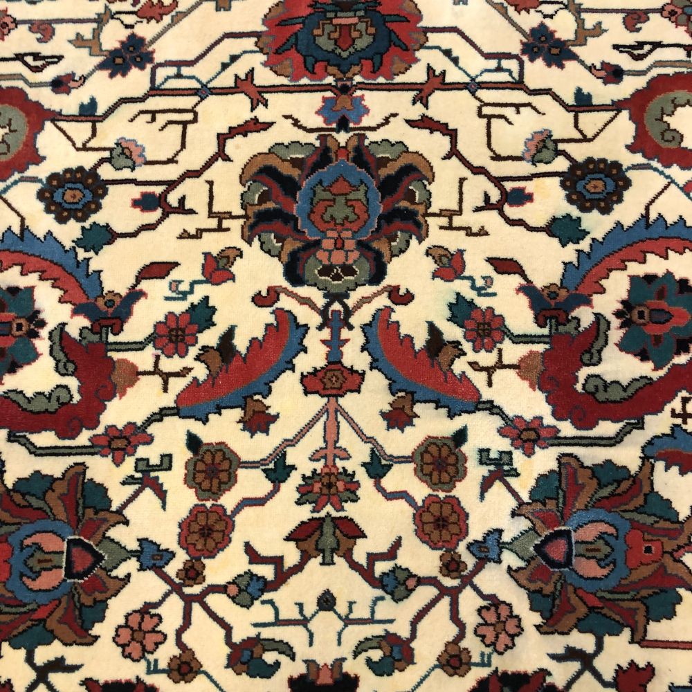Persian Rugs - Tabriz Persian Rug - 6'4"x 8' - Handmade Rugs - Vintage Rugs - Persian Rug Carpet - Tabriz Carpet - Oriental Rug Exchange