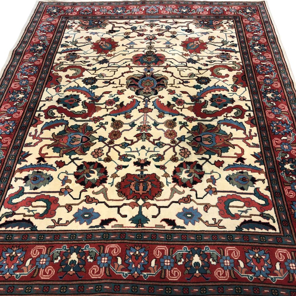 Persian Rugs - Tabriz Persian Rug - 6'4"x 8' - Handmade Rugs - Vintage Rugs - Persian Rug Carpet - Tabriz Carpet - Oriental Rug Exchange