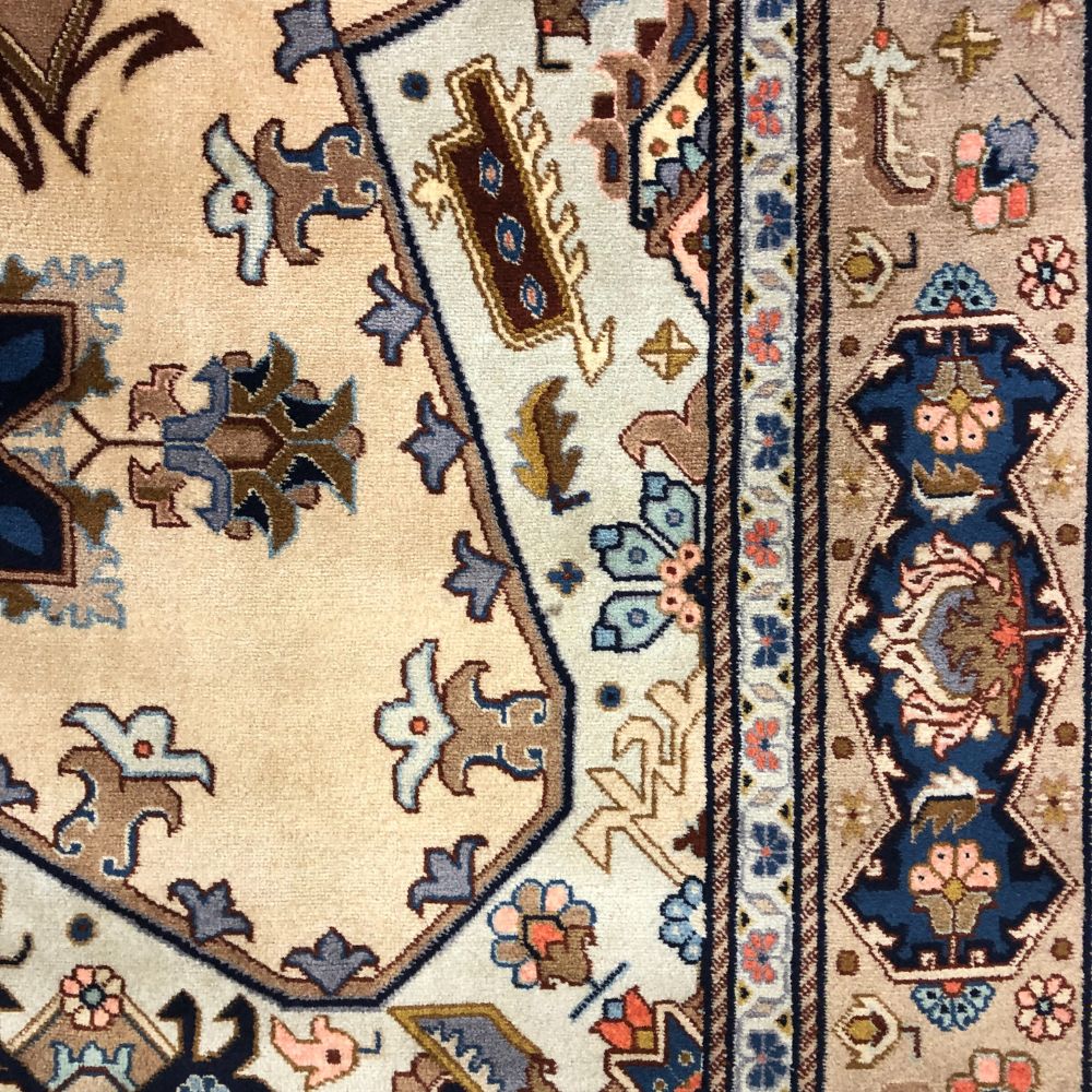 Persian Rugs - Tabriz 7'8" x 9'6" - Handmade Rugs - Vintage Rugs - Tabriz Carpet - Oriental Rug Exchange