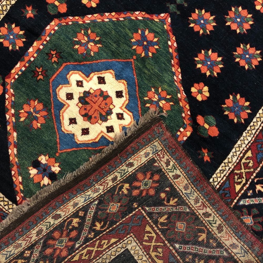 Turkish Rug - Kazak 5' x 6'11" - Handmade Rugs - Vintage Rugs - Oriental Rug Exchange