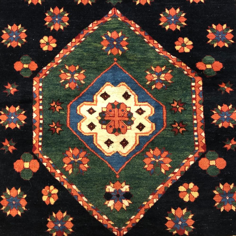 Turkish Rug - Kazak 5' x 6'11" - Handmade Rugs - Vintage Rugs - Oriental Rug Exchange