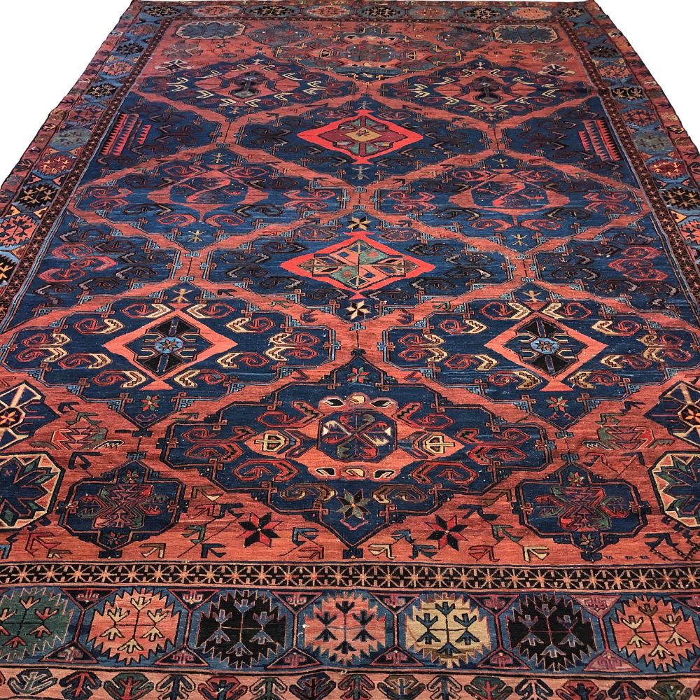 Turkish Rug - Soumac Kilim 8'5" x 12'3" - Antique Rugs