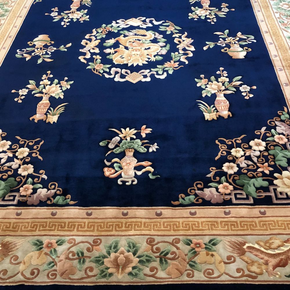 Chinese Rug - Peking 9'2" x 12'4" - Vintage Rugs - Oriental Rug Exchange - Rug Store - Toronto