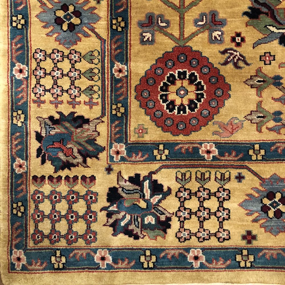 Indian Rug Heriz 8' x 10' - Vintage Rugs