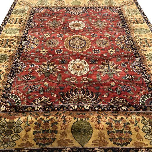 Indian Rug - Oushak 8' x 10'2 | Vintage Rugs