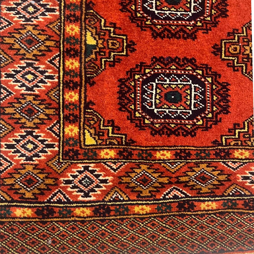 Afghan Rug - Turkmen Bokhara 2' x 5'1" | Rug Runner