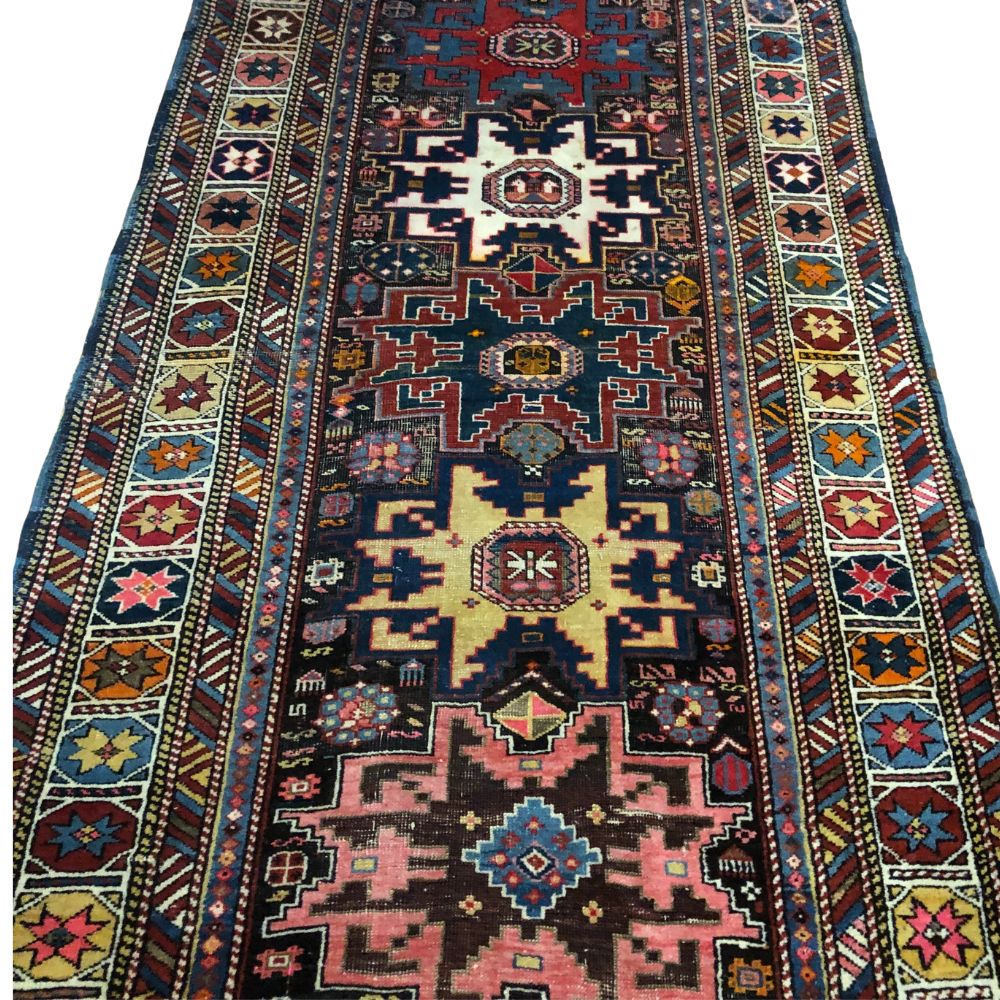 Caucasian Rug - Shirvan 2'9" x 13'5" - Antique Rgs