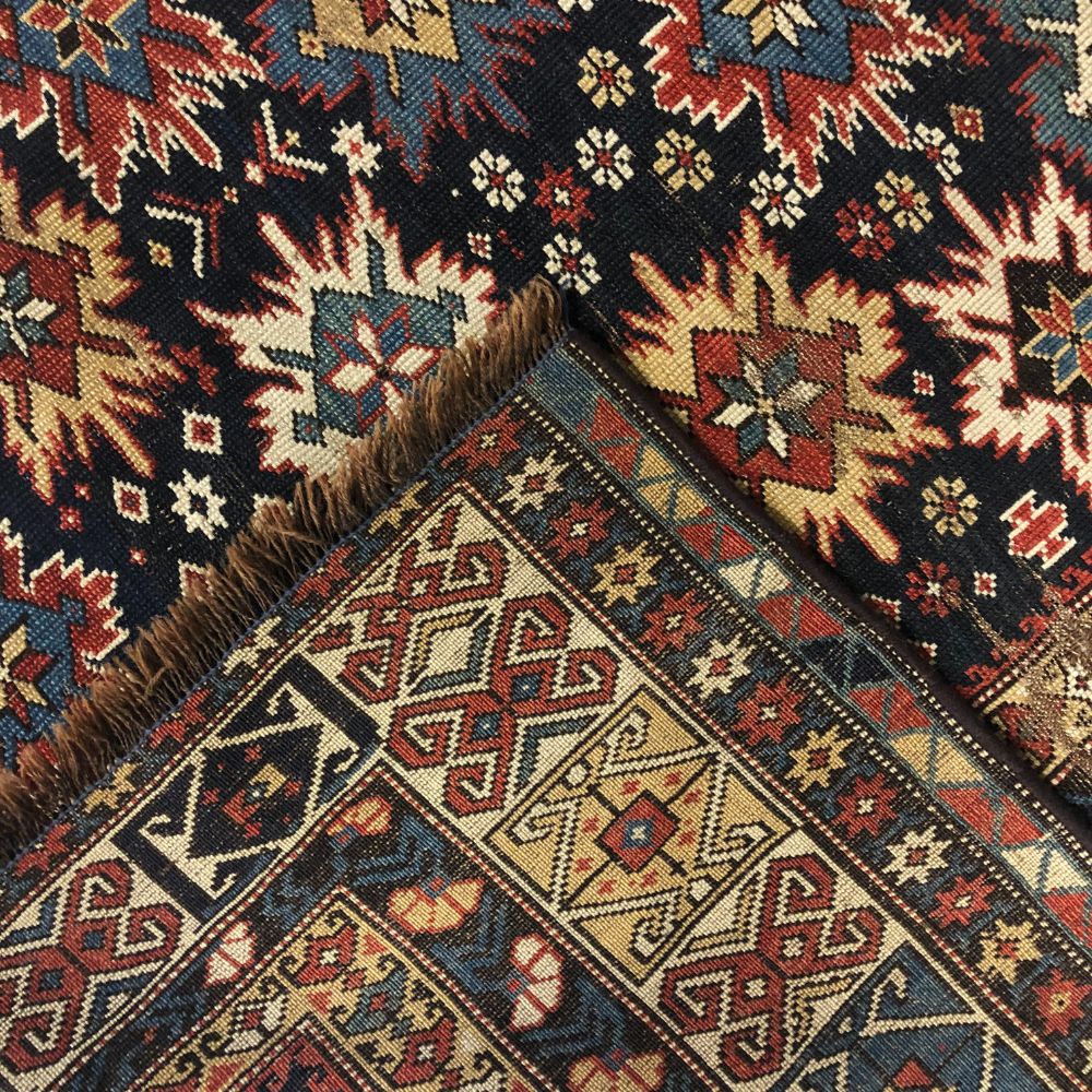 Caucasian Rug - Shirvan 3'9" x 4'6" - Antique Rugs - Handmade Rugs - Oriental Rug Exchange